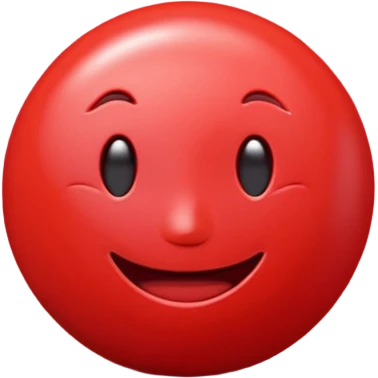 Emoji carton rouge emoji