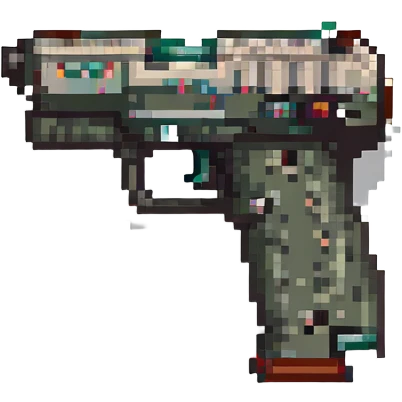 пистолет UZI, no background emoji
