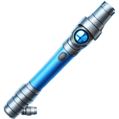 high tech space energy lightsaber emoji