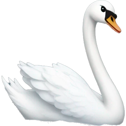 snow globe swan lake emoji