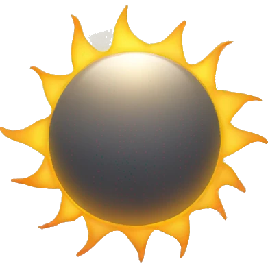 realistic sun  emoji