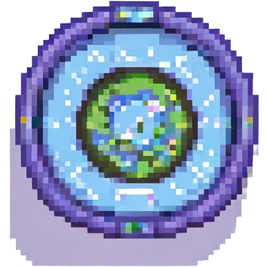 message icon, pixel art style emoji
