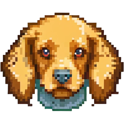 русский кокер спаниель, no background emoji