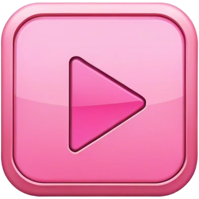 Pink play button emoji