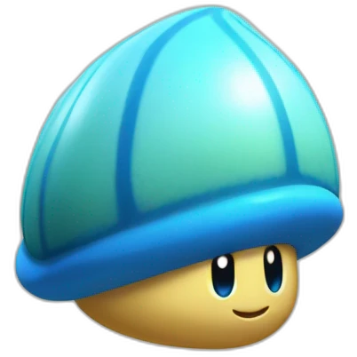 a blue shell on mario kart 8 emoji