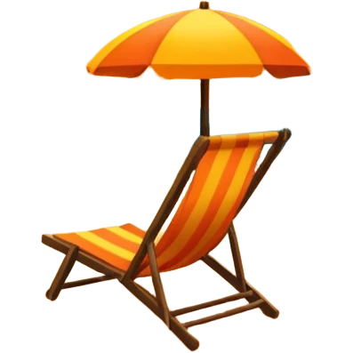 Beach sunset yellow and orange  emoji