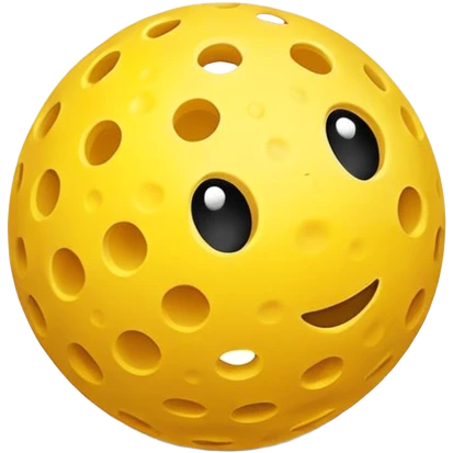 Pickleball ball emoji