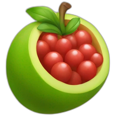 buah kecapi emoji