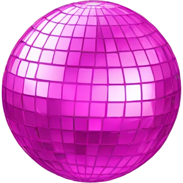 pink disco ball  emoji
