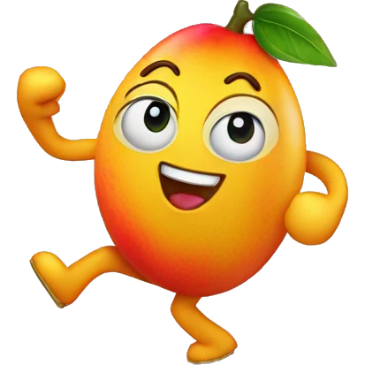 dancing mango emoji