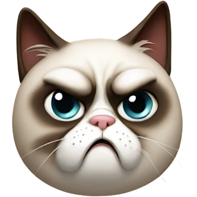 Grumpy Cat meme emoji