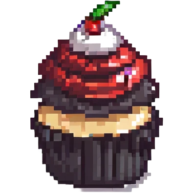 gothic cupcake emoji