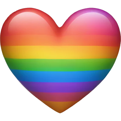 rainbow heart emoji