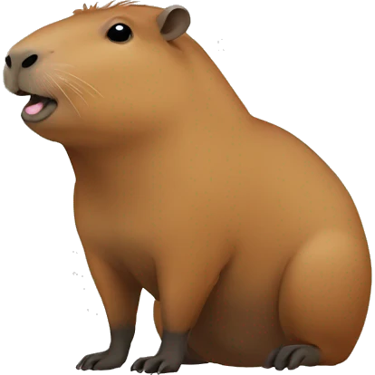 Capybara emoji