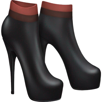 High heels and stockings emoji