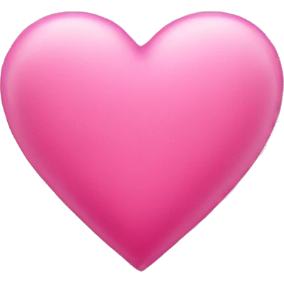 Pink heart  emoji