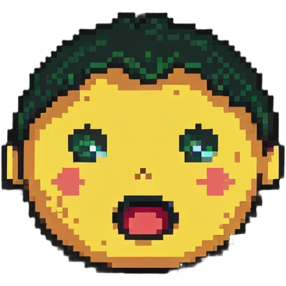 emotional faces showing different moods - cheerful, gloomy, irritated, astonished, content, frightened emoji