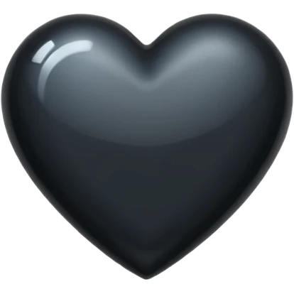Corazón  negro emoji