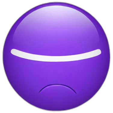 Purple Dot emoji