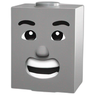 Lego brick emoji