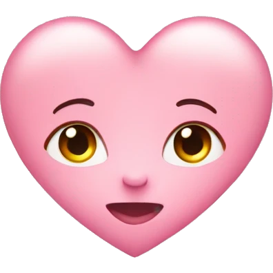 baby pink heart emoji