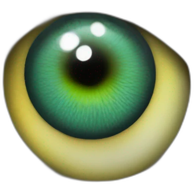 Lizard eye emoji