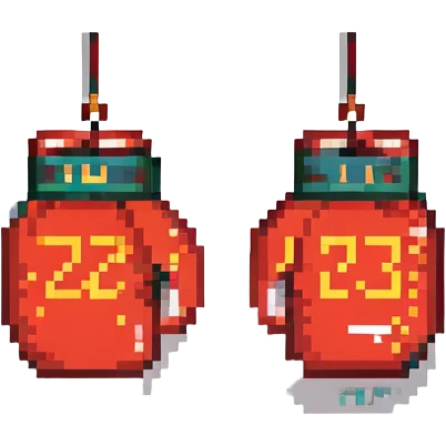 боксерские перчатки с надписью "23", no background emoji