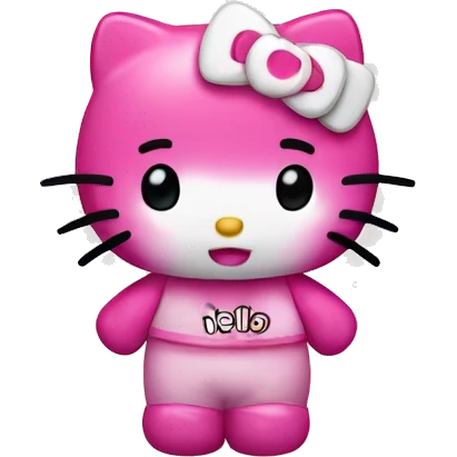 Hello kitty emoji