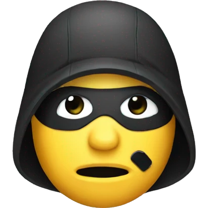 robber emoji emoji