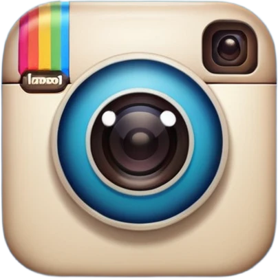 Instagram blue thick emoji