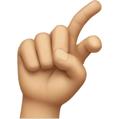 waging finger emoji