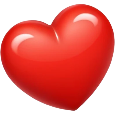 red heart emoji
