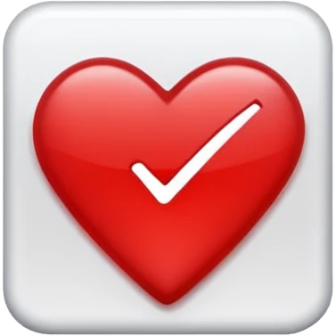 a red checkmark with a square emoji