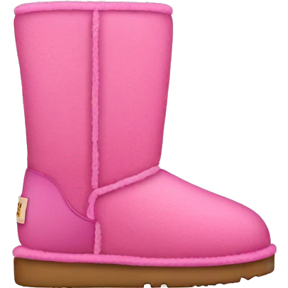 Pink uggs emoji