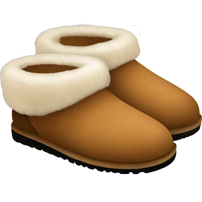 ugg slippers emoji