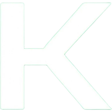 “K” on a green square emoji