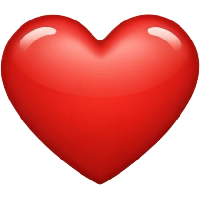 white and red heart emoji