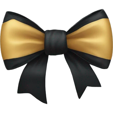 black bow emoji