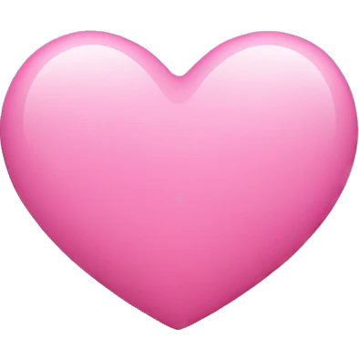 Pink heart emoji