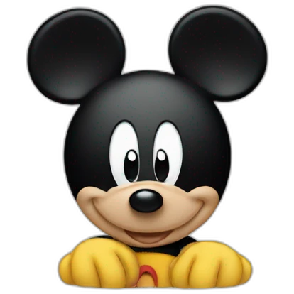 Mickey Mouse emoji