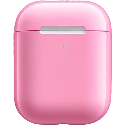Pink airpods emoji