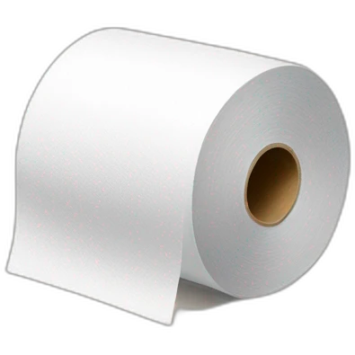 sandpaper toilet paper emoji