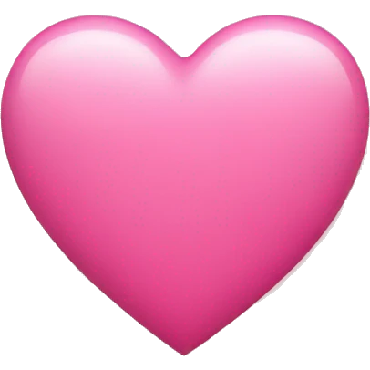 Pink heart emoji