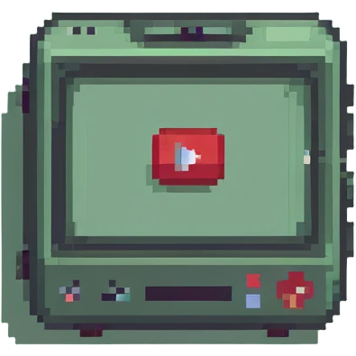 red video streaming icon emoji