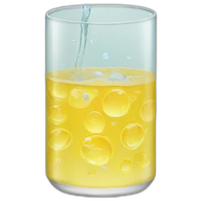 Fizzy water emoji