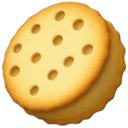 round cracker emoji