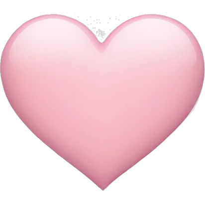 Light Pink Heart emoji