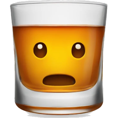 whiskey glass emoji