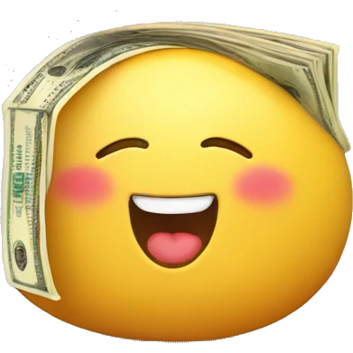 happy fat wallet money emoji