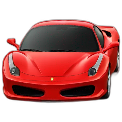 Red Ferrari emoji